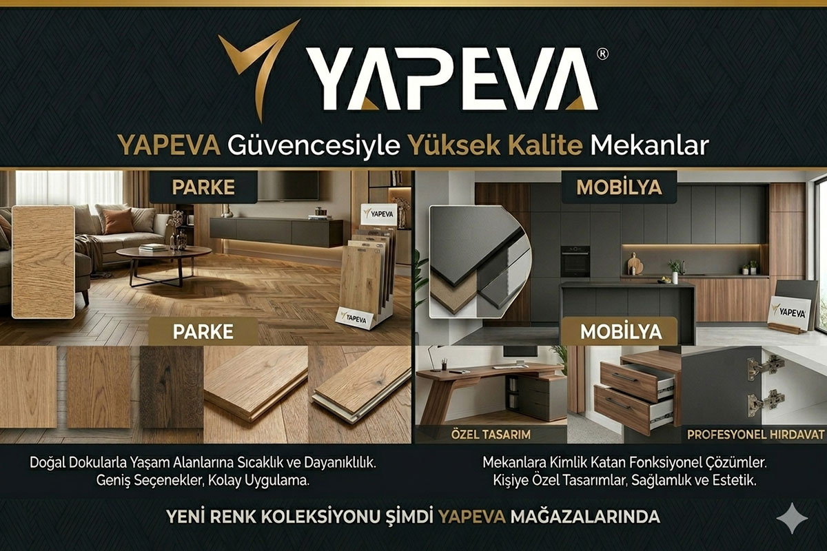Mekanınıza Ruh Katan Detaylar Yapeva ile Zemin ve Mobilyada Kusursuz Estetik