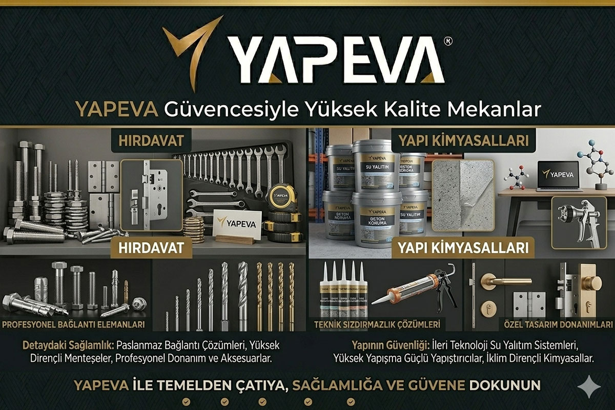 Yapıların Temelindeki Güç Yapeva’nın Profesyonel Hırdavat ve Yapı Kimyasalları Çözümleri